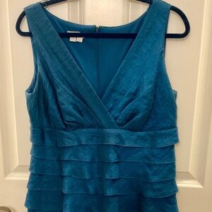 Beautiful Teal Evening Dress